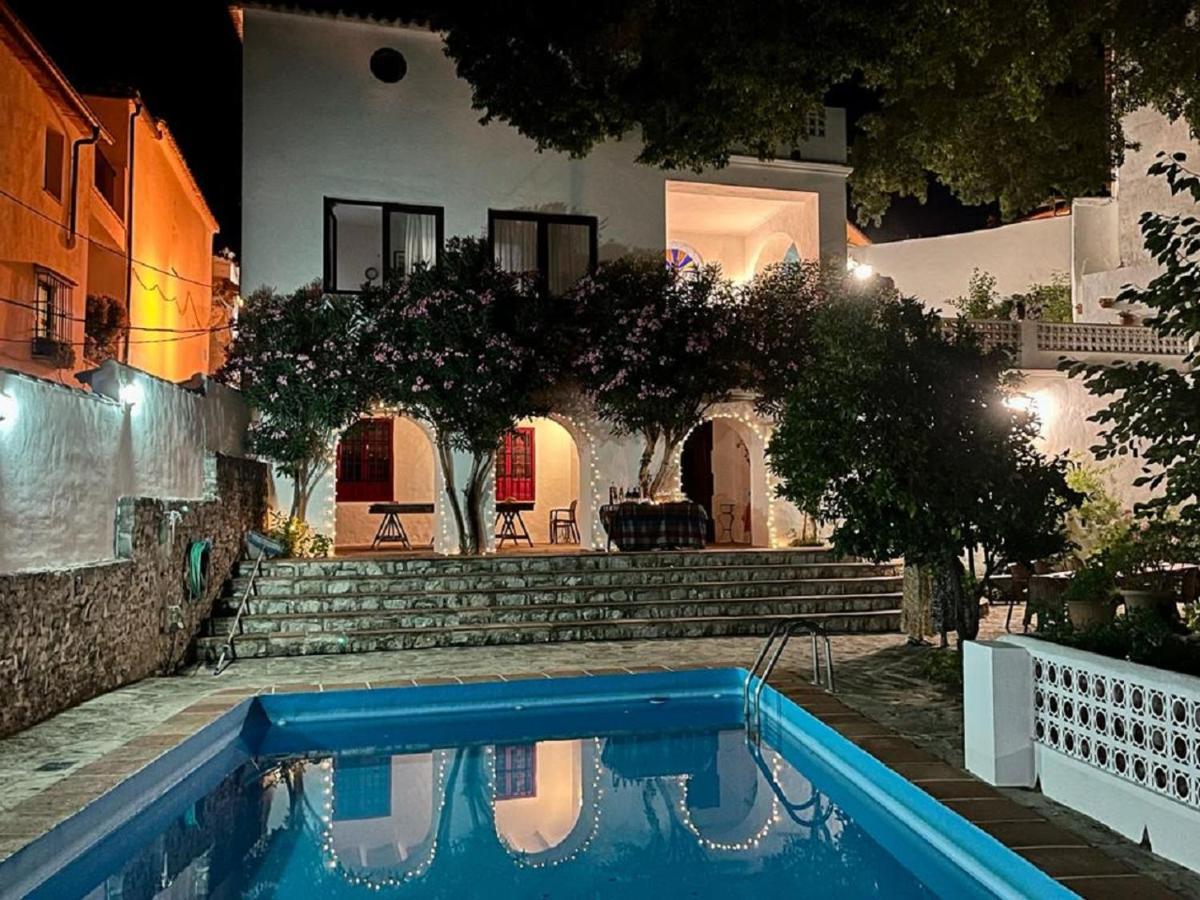 그라잘레마 Casa Pomar - Preciosa Casa Con Piscina Y Vistas A La Sierra 빌라 외부 사진